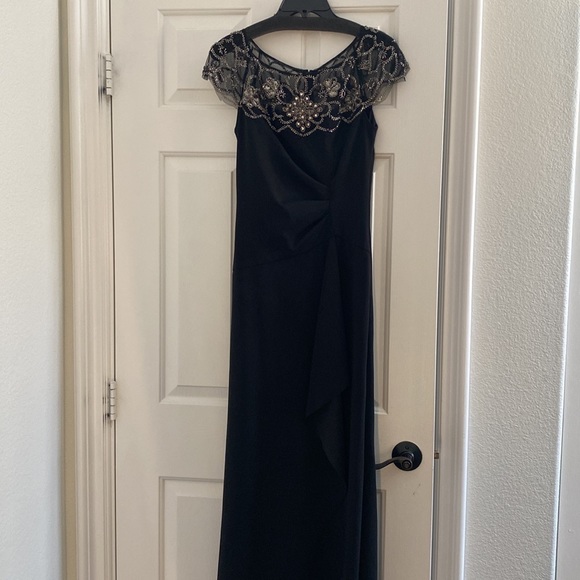 Xscape Black Embellished Gown - Picture 2 of 11